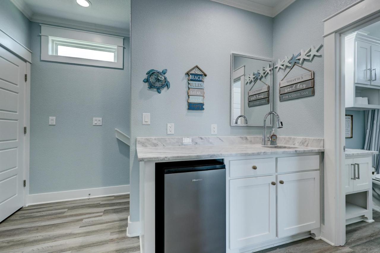 Beachfront - Hot Tub - Bbq - 14 Guests Bolivar Peninsula المظهر الخارجي الصورة