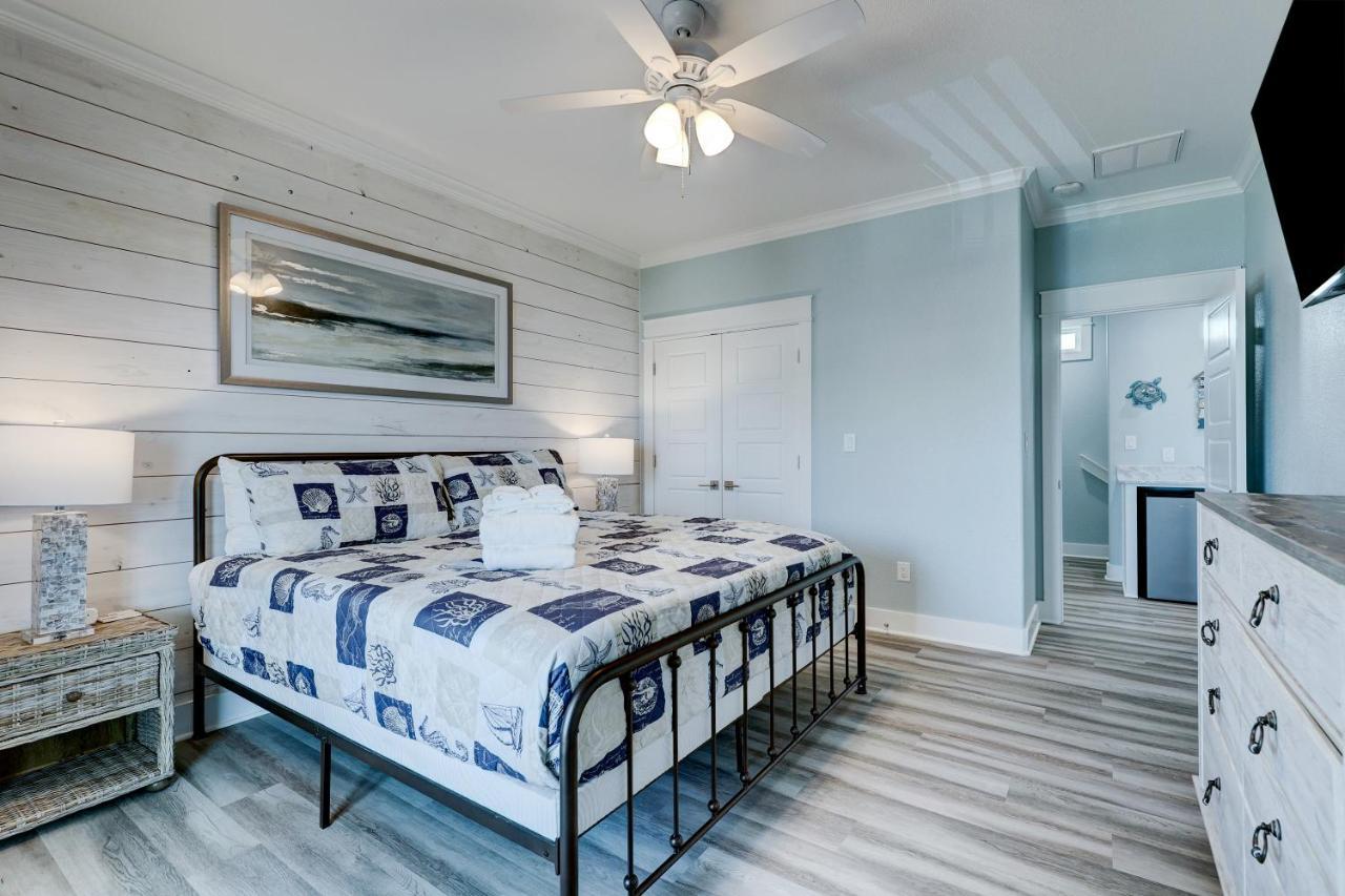 Beachfront - Hot Tub - Bbq - 14 Guests Bolivar Peninsula المظهر الخارجي الصورة