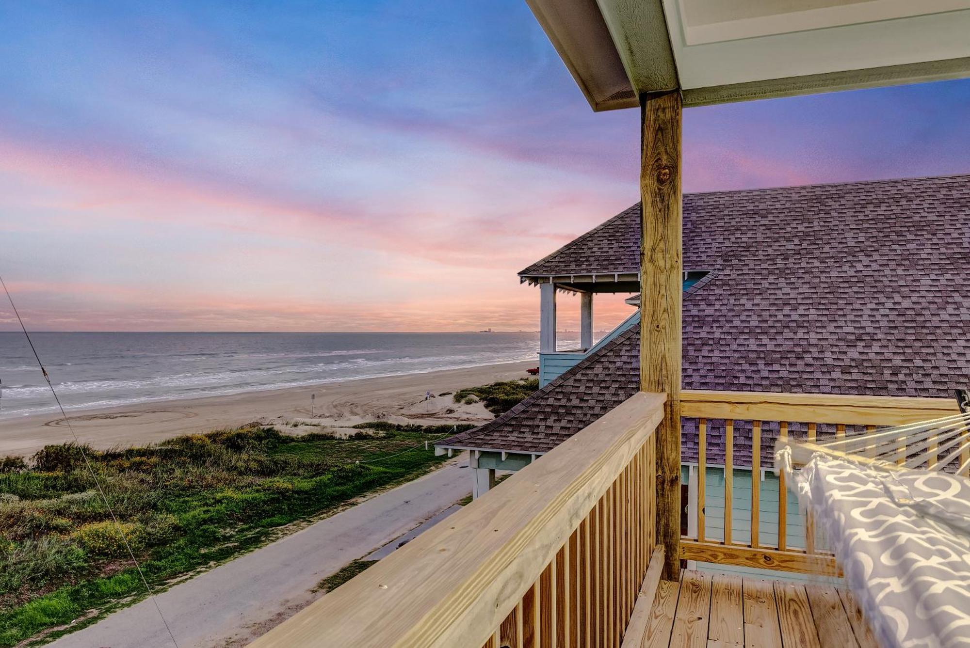 Beachfront - Hot Tub - Bbq - 14 Guests Bolivar Peninsula المظهر الخارجي الصورة